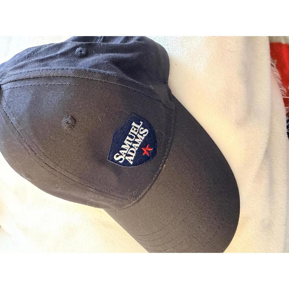 Samuel Adams Boston Lager Beer Baseball‎ Hat Navy Blue Cotton Snapback Cap